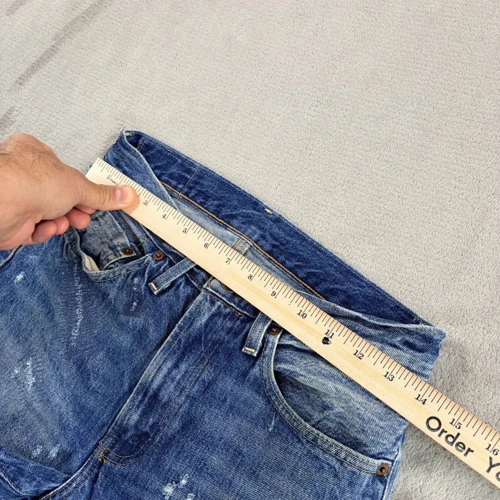 Levis 501Z XX Selvedge‎ Denim LVC 1954 Big E Jeans Blue Men 27x30 (Tag 28)